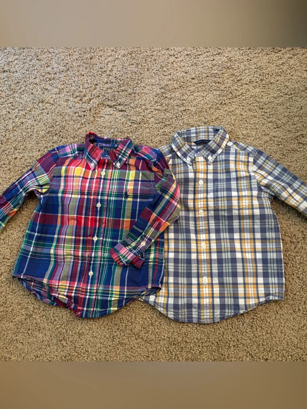 Ralph Lauren Multicolor Plaid Button-Down Shirt